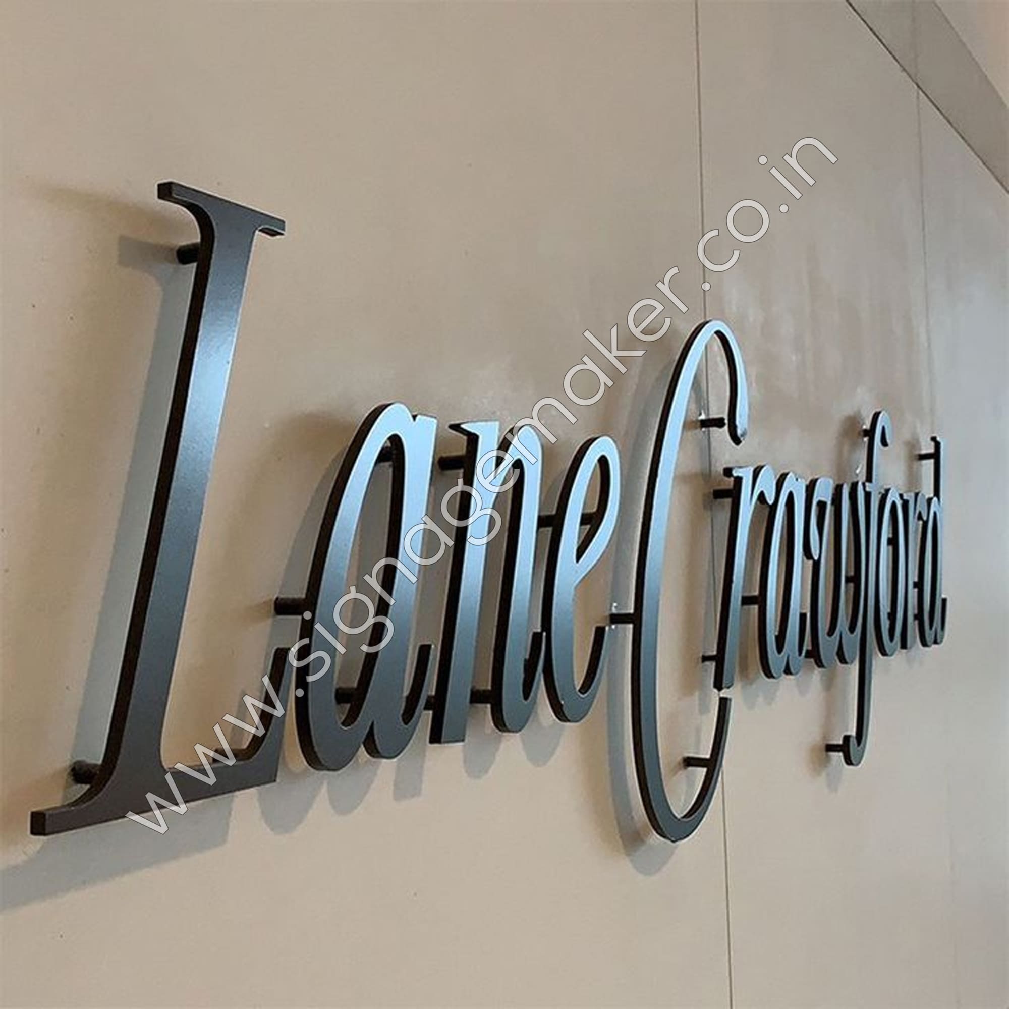 Iron Letter with Powder Coating