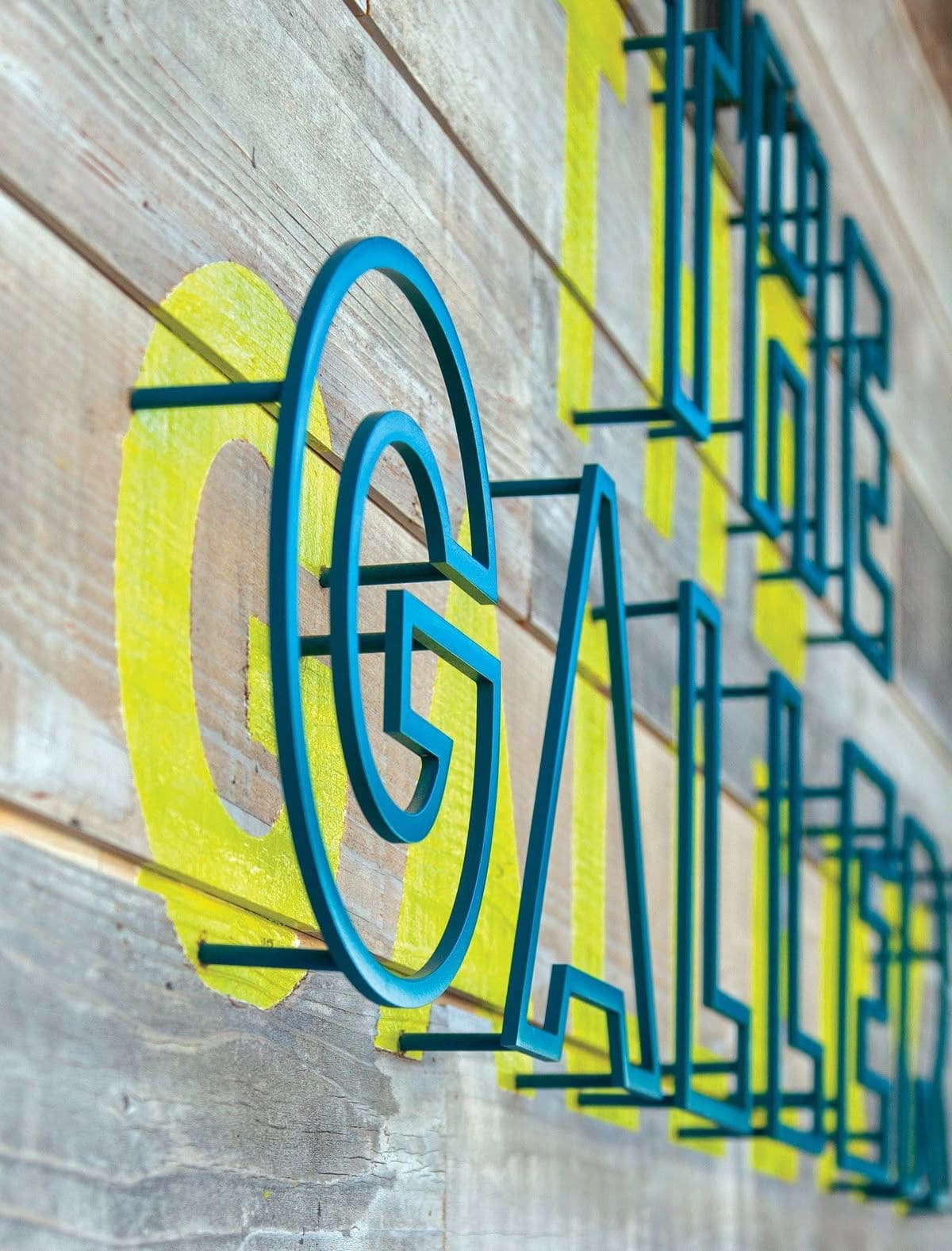 Iron Signage Board
